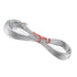 Steel Wire Measuring Rope Good Flexibility Sturdy Steel Rope Measuring Cord with Scale for Well Construction 100m/328.1ft