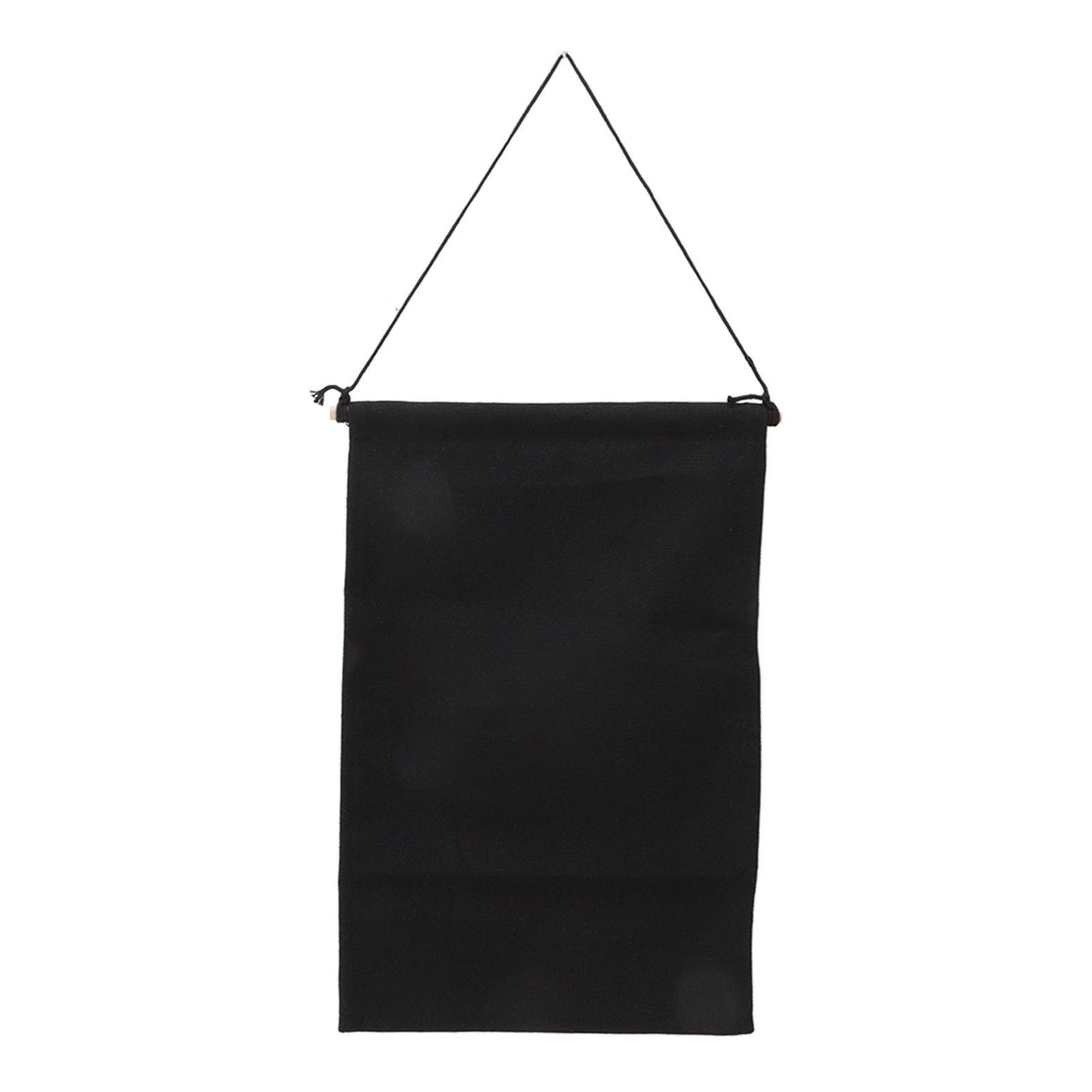 Brooch Storage Hanging Flag Multi Purpose Stylish Classic Pin Collection Organizers Banners for Home Office Dorm Black S 35x22.5cm 25cm(wooden Stick)