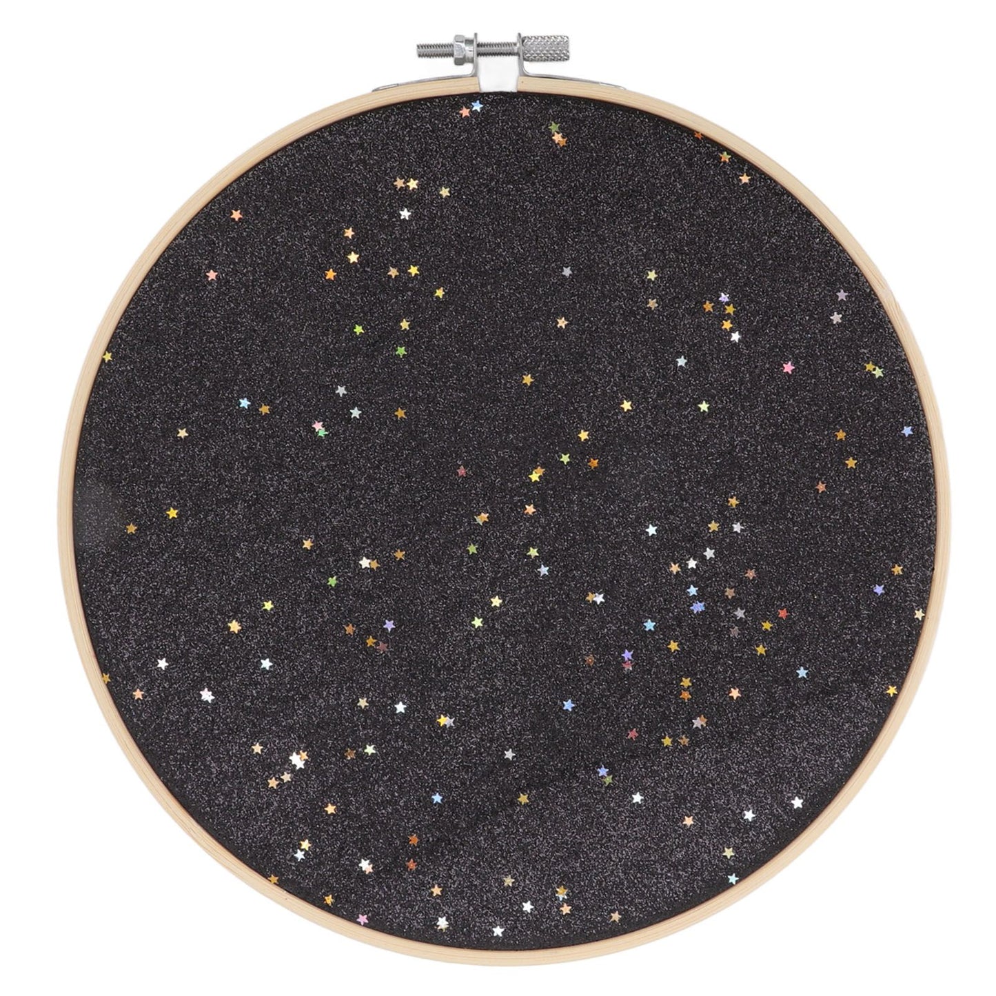 Brooch Display Black Bamboo Faux Leather 22cm Diameter Space Saving Decorative Practical Jewelry Storage Display