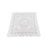 Lace Tablecloth Hollow Pattern Soft Comfortable Simple Lace Decorative Background Cloth for Home Cafe White Lace 60x60cm