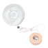 3D Saturn Night Lamp Crystal Ball Night Light LED Wooden Inter Carving Tabletop Ornaments for Friends Kids Gifts Saturn Colorful Light