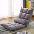 Tatami Sofa Folding Back Sofa Chair Single Bedroom Floor Balcony Small Sofa Chair Cushion Grey