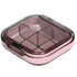 Portable Mini Pill Case Travel Dispensing Pill Organizer Household Food Grade Sealed Storage Medicine Box Small Transparent Pink