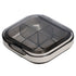 Portable Mini Pill Case Travel Dispensing Pill Organizer Household Food Grade Sealed Storage Medicine Box Small Transparent Black