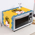 Microwave Cover Cloth Oven Cute Dust Proof Shiled Universal Oil Proof Nordic Style Simple Parts Lucky Cat 35x100cm