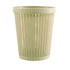Pulling Bag Trash Can Imitation Rattan Round Plastic Garbage Bin Home Coverless Trash Storage Basket Green L