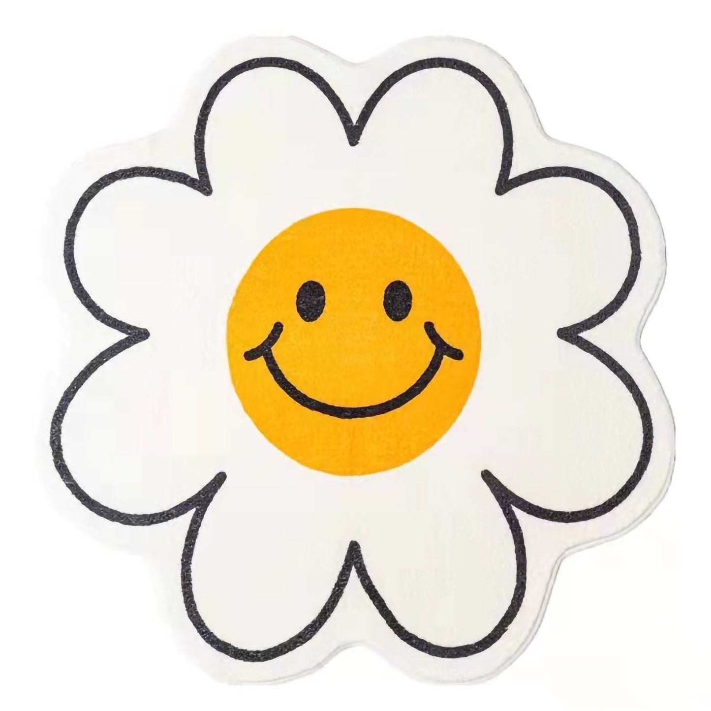 Cute Flower Rug Cartoon Pattern Home Bedroom Bedside Rug Non Slip Water Absorption Floor Mat 001 80cm / 31.5in