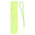 Silicone Protective Cover for Xiaomi TV Stick 4K Anti Slip Remote Control Case with Lanyard Fluorescent Green
