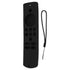 Remote Control Cover Silicone Soft Anti Slip Shockproof Protective Remote Sleeve With Lanyard for Fire TV Stick Lite Black