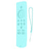Remote Control Cover Silicone Soft Anti Slip Shockproof Protective Remote Sleeve With Lanyard for Fire TV Stick Lite Mint Green