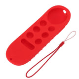 Remote Control Protective Cover Silicone Case for Chromecast with Google TV Remote Controller Red