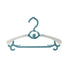 Children Hanger Plastic Lovely Adjustable High Toughness Non Slip Clothes Hanger for Kids Nordic Blue