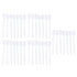 5 Pack Disposable Toilet Bowl Brushes Multipurpose Efficient Crevice Hole Brush for Toilet Corner Bath Corner Keyboard