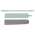 Dust Brush Aluminum Rod Long Handle 55in Extendable Elastic Opening Washable Long Flat Outline Microfiber Hand Duster