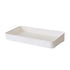 Pegboard Wall Organizer Simple Multiple Holes Punch Free Self Adhesive Wall Mount Display Pegboard Panel for Kitchen White Rectangular Box