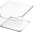 Drawer Storage Trays Durable Transparent Plastic Drawer Storage Divid Box for Kitchen Small Square Box