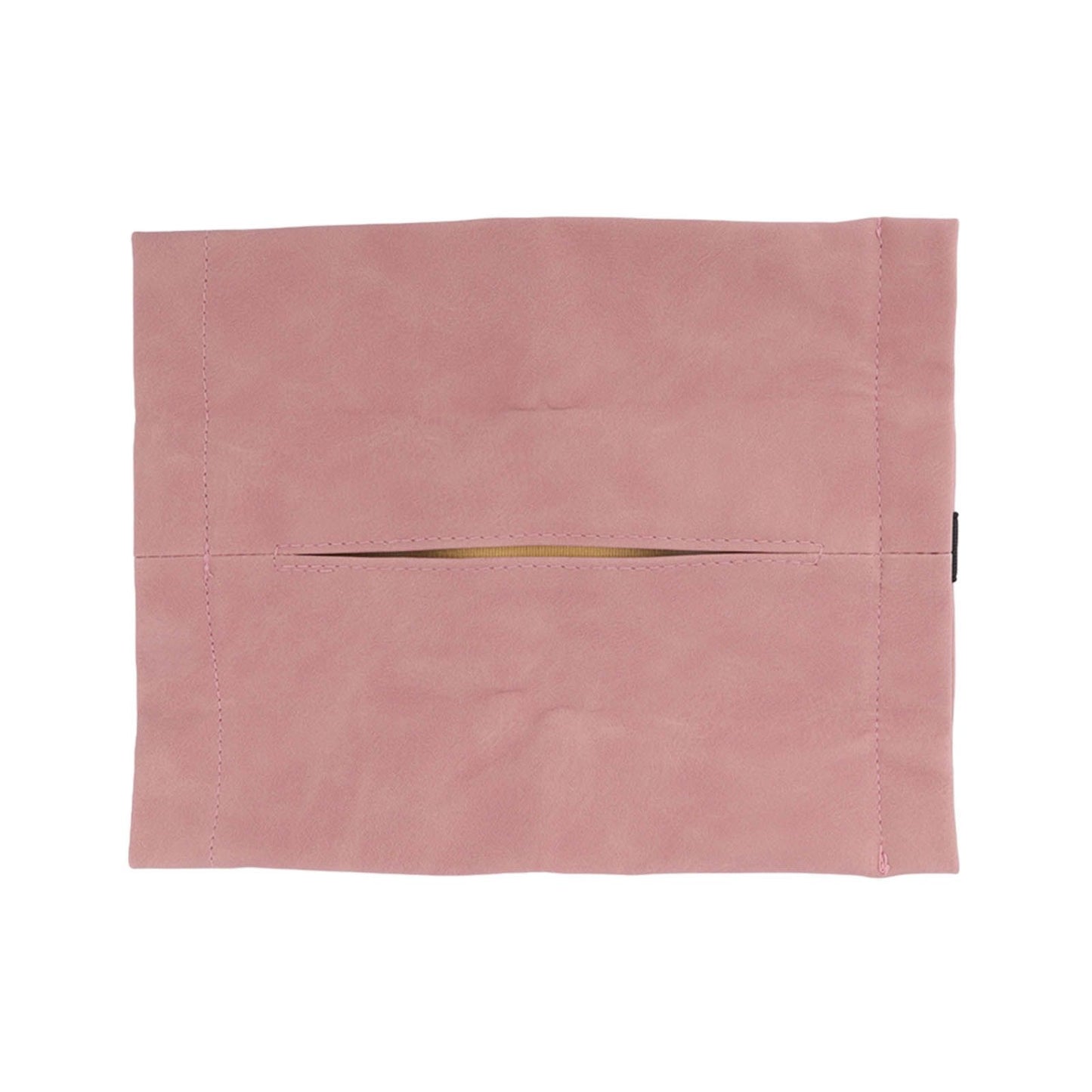 Car Tissue Holder Soft Wearable Odorless Plush Wipes Case Car Napkin Dispenser for Visor Backseat Pink