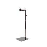 Handbag Display Stand Stainless Steel Height Adjustable Single Hook Purse Metal Holder Stand Type 3