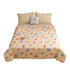 Cotton Quilt Washable Embroidery Ultrasonic Quilting Skin Friendly Cotton Comfortable Breathable Summer Quilt Flowers 180x200cm