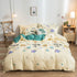 Skin Friendly Quilt Cover Thickened Polyester Soft Brushed Duvet Cover Quilt Bedding for Dormitory Bedroom Animal 180x220cm