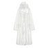 Raincoat Transparent Personality Foldable Wear Resistant Rain Cape for Student Cycling Transparent Backpack Style L