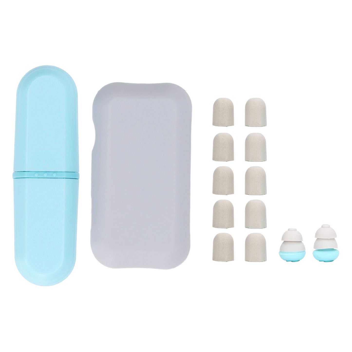 Super Sound Isolation Earplugs Noise Reduction Ear Plugs Noise Reducing Sleep Earplugs for Student Dormitory Study Blue
