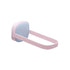 U Shape Hanger Holder Rack Rounded Corner Foldable Wall Mounted Hanger Rack For Bathroom Balcony Blue Pink