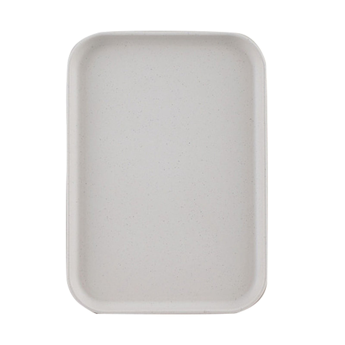 Kitchen Serving Tray Wheat Straw Rectangular Nordic Style Cupcake Fruit Snack Tea Tray for Home Office Restaurant Beige M (Size: Approx. 31x22.5cm / 12.2x8.9in)