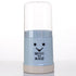 Cute Chopstick Holder Storage with Dustproof Lid Eco Friendly Plastic Utensil Holder With Removable Base for Kitchen Blue