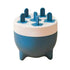 Popsicles Mold 6 Cavities Detachable Design Safe Healthy Material Durable PP Mini Popsicle Mold Blue