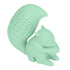 Food Grade Silicone Squirrel Shape Tea Strainer Cute Squirrel Shaped Tea Infuser Filter Green