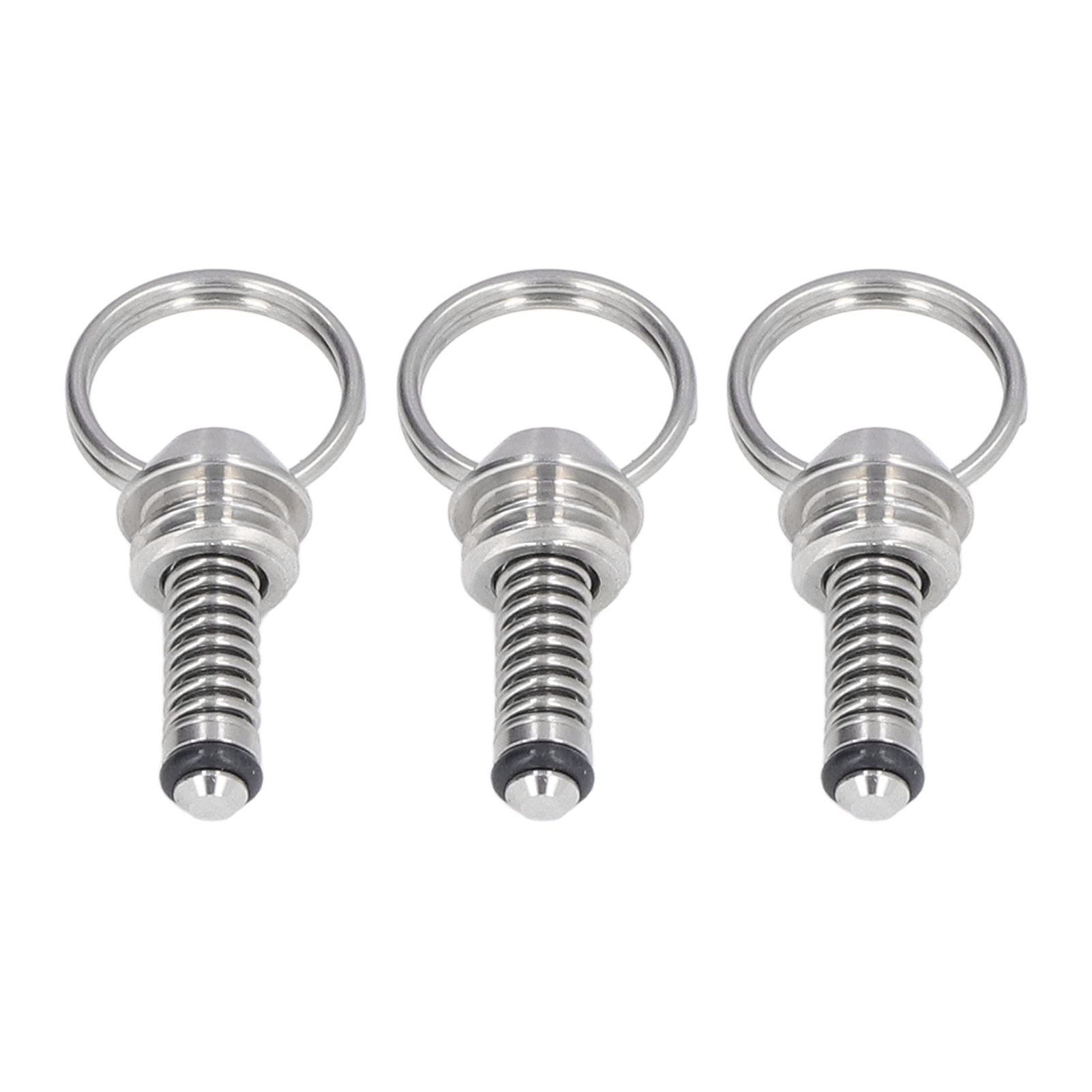 3PCS Beer Keg Relief Valve Replacement 304 Stainless Steel Keg Lid Pressure Release Valve