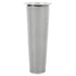 304 Stainless Steel Cold Brew Coffee Filter Cone Mesh with White Rubber Circle Coffee Brew Infuser for Fruit Drink 8x21cm/3.1x8.2in