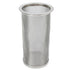 Cold Brew Coffee Filter Stainless Steel Reusable Wide Mouth Mesh Cylindrical Filter with White Gasket for Tea 8x15cm/3.15x5.91in