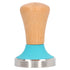Wooden Coffee Tamper Food Grade Rustproof Easy To Clean Heavy Duty Coffee Tamper with Ergonomic Handle for Baristas Blue 51mm/2.0in