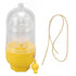 Egg Scrambler Convenient Hand Powered Golden Egg Maker for Mixing Egg Home Kitchen Yellow