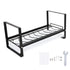 Kitchen Cabinet Storage Shelf Rack Bowls Dishes Plates Drainboard Holder Rustproof Nonslip for Counter Cupboard Pantry Black
