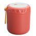 Thermal Insulated Food Jar Good Sealing Leakproof Food Grade Material Stainless Steel Soup Cup for Home Office School Stainless Steel Red
