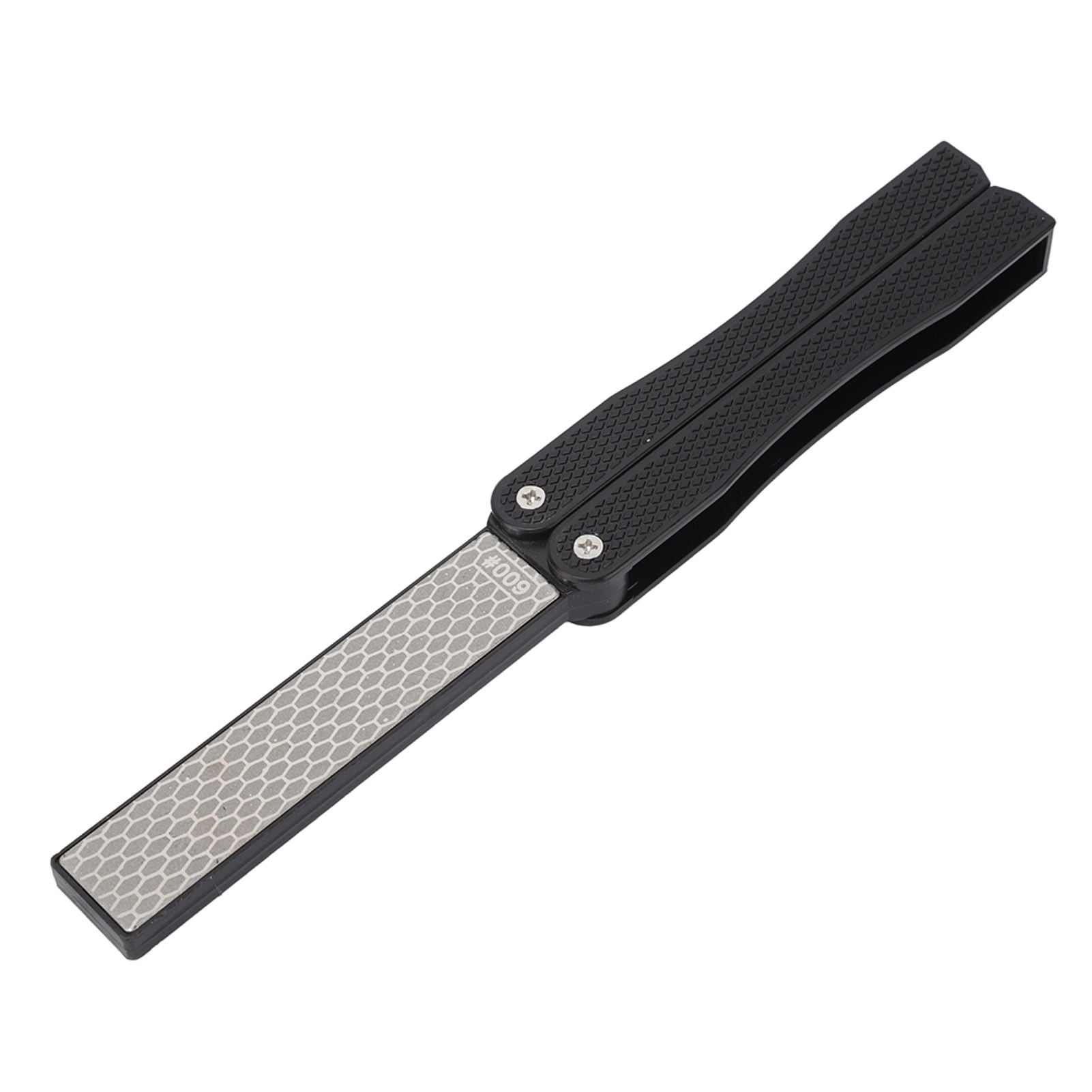 Pocket Knife Sharpener Multipurpose Double Sided Folded Knife Sharpening Stone for Sickle Outdoor Knife Kitchen Knife