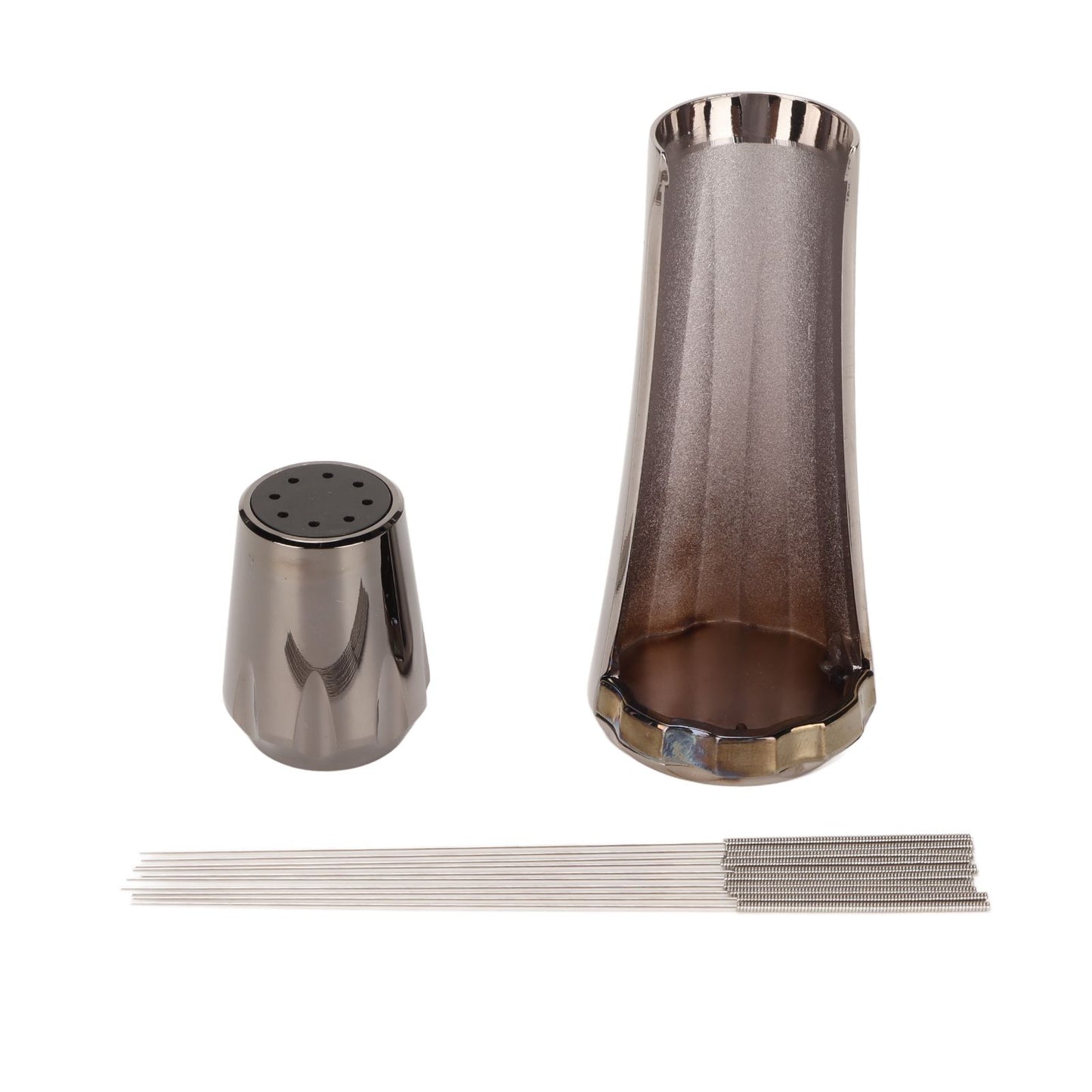 Stainless Steel Coffee Powder Stirring Tool Coffee Stirrer Distribution Tool for Home Kitchen Dinning Room Gray