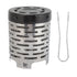 Camping Heating Stove Cover Stainless Steel High Temperature Resistant Camping Mini Heater Tent Heating Cover