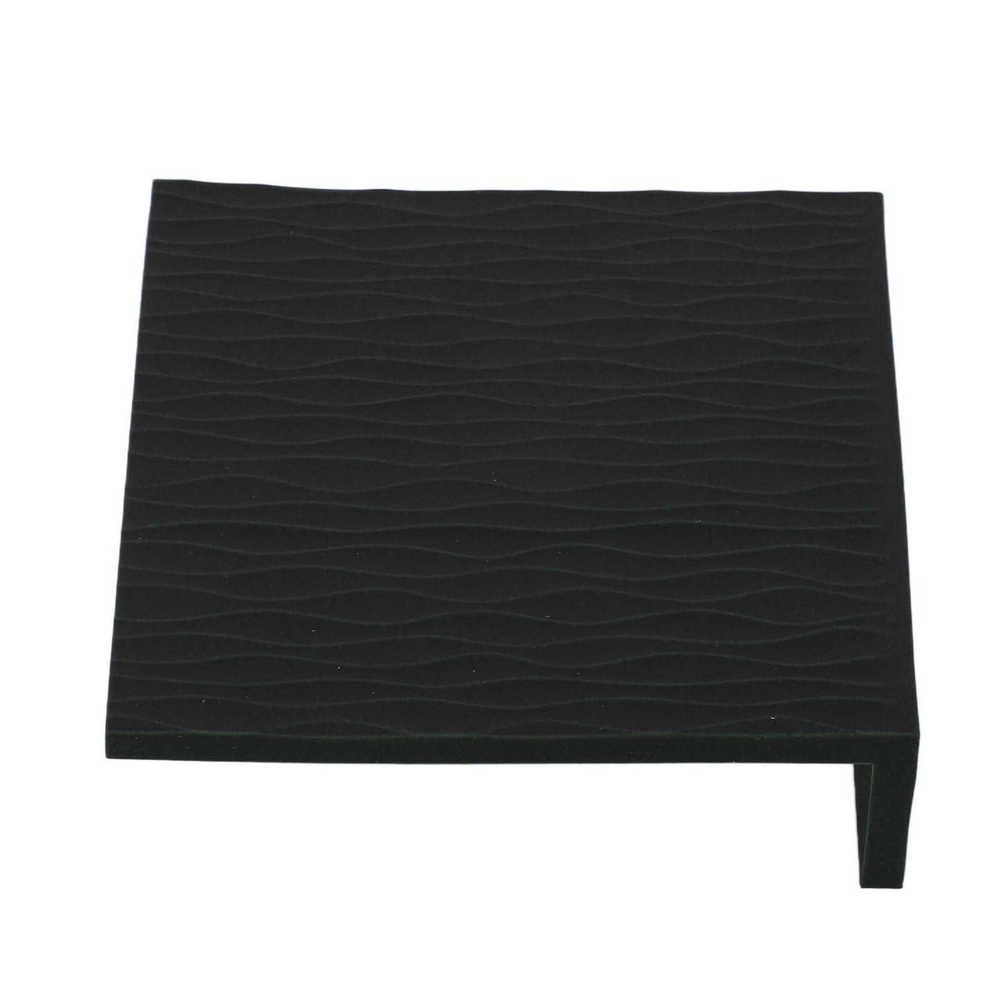 Anti Slip Coffee Tamping Mat Food Grade Silicone Tamper Mat for Home Kitchen Bar Coffee Shop Black