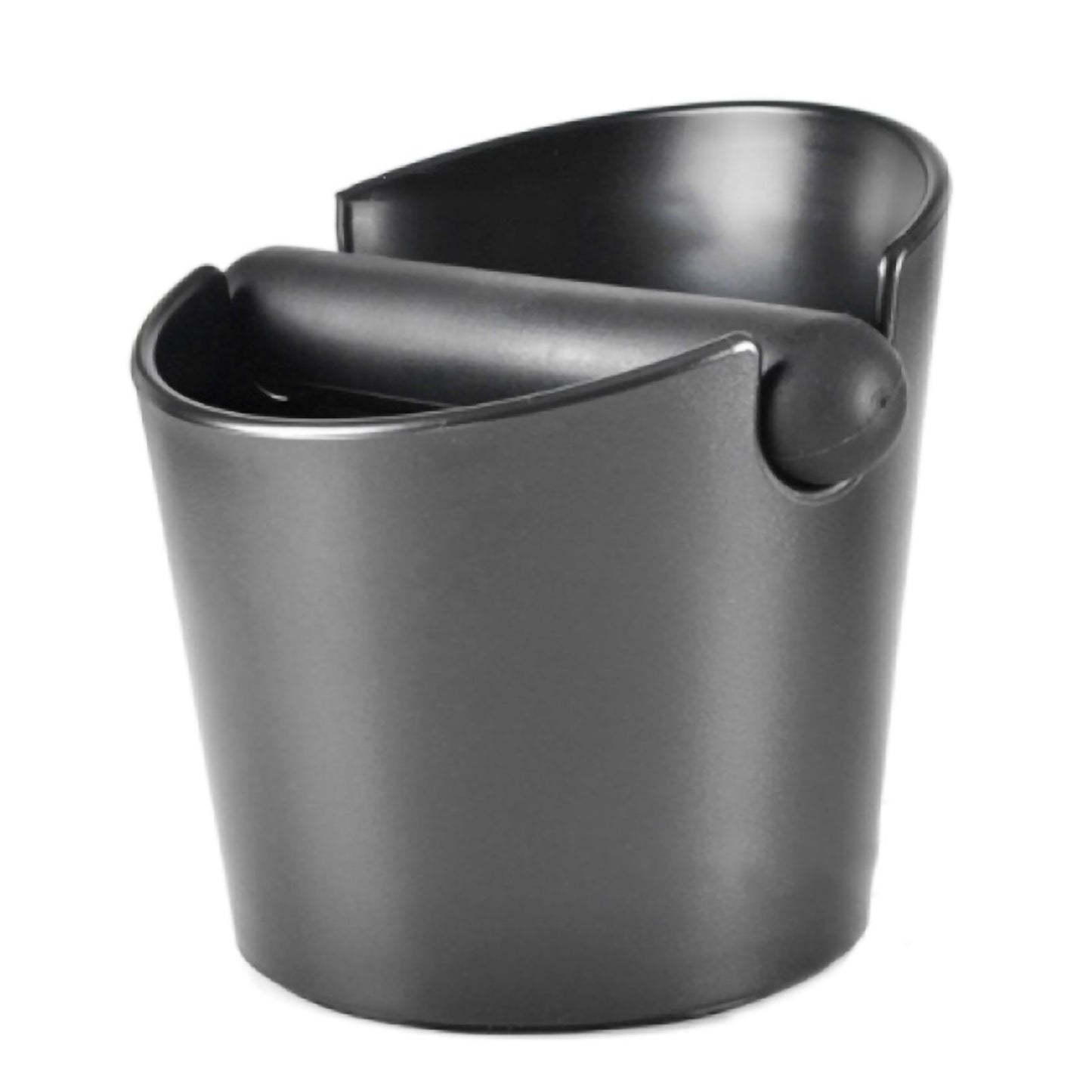 Coffee Knocking Grounds Box ABS Coffee Dump Bin Coffee Ground Knock Container for Home Restaurant 16.3x15x13cm