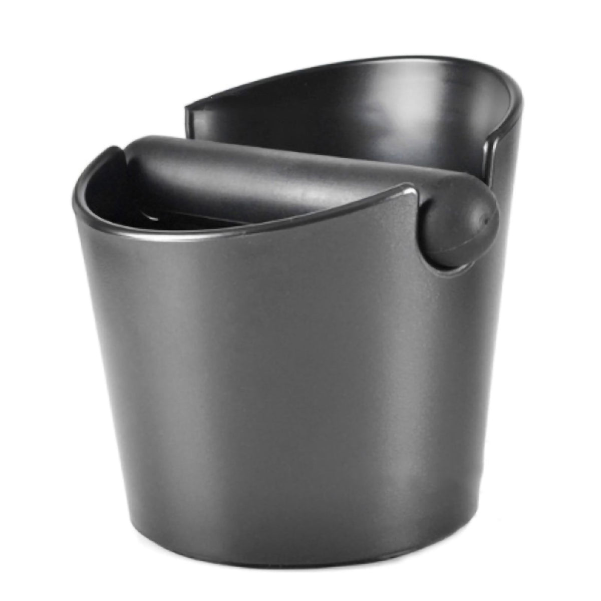 Coffee Knocking Grounds Box ABS Coffee Dump Bin Coffee Ground Knock Container for Home Restaurant 16.3x15x13cm