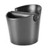 Coffee Knocking Grounds Box ABS Coffee Dump Bin Coffee Ground Knock Container for Home Restaurant 16.3x15x13cm