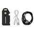Pocket Flashlight Multifunction Keychain Flashlights Waterproof Whistle Emergency Light with Multiple Lighting Modes