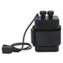 Battery Charge Case Box ABS Waterproof 8.4V for 6pcs 18650 Lithium Batteries USB DC Two Ports with Cable for Outdoor Traveling Camping