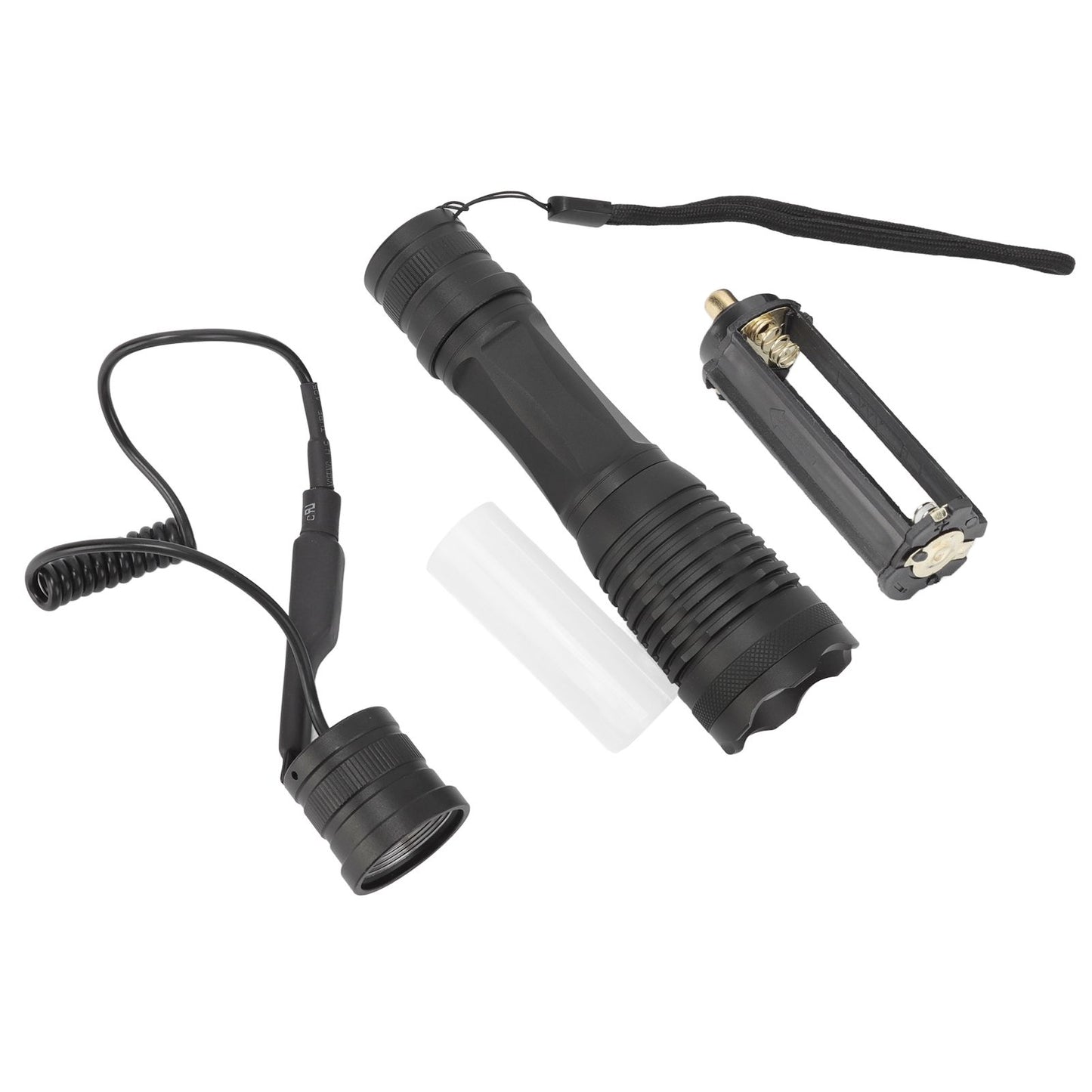 IR Flashlight Aluminum Alloy 850nm Portable Night Vision Zoom Flashlight Fit for Outdoor Hunting