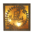 Wooden Eid Crafts Night Light 3D Ramadan Mubarak Lamp Handmade Wooden Moon Star LED Lights Decoration