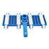 Swimming Pool Vacuum Head with Wheels Removable Adjustable Handle Cleaning Tools